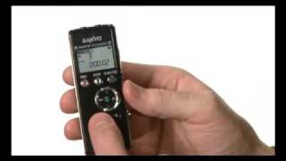 SANYO ICR FP700D Digital Stereo MP3 Voice Recorder  SANYO 700D [upl. by Bernice]