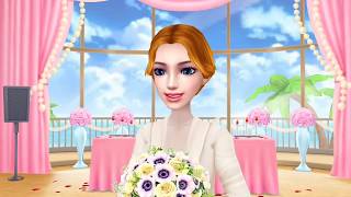 Dream Wedding Planner android gameplay  Best game for kids  Play fun Dress up make u HD [upl. by Pontus]