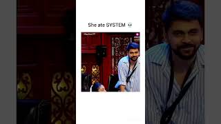 She ate system in breakfast bigbossott Latest updates on big boss ott 3 bigbossott3 sanamakbul [upl. by Eenot]