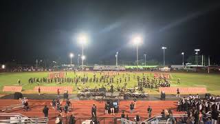 Oakleaf High School Golden Regiment away at Orange Park 083124 [upl. by Arinayed]