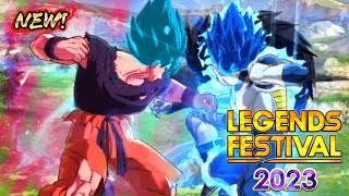 New Legends Limited Tag Ssbk Goku amp Ssbe Vegeta for Legends Festival 2023Dragon Ball Legends Mod [upl. by Nho]