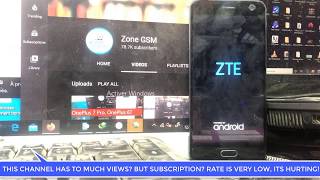 Bypass Google Account ZTE Blade V8 V0800 Remove FRP Android 7 Nougat 2020 [upl. by Debera]