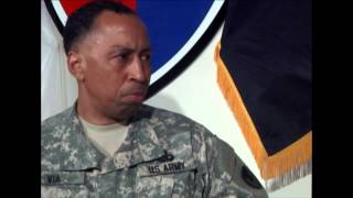 Interview with General Dennis L Via Commanding General of the Army Materiel Command [upl. by Leunamnauj]