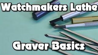 Watchmakers Lathe Graver Basics  How to Sharpen a Graver using the Bergeon 2462 Tool [upl. by Roe]