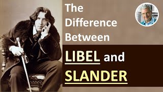 What is the Difference Between LIBEL and SLANDER 4 Examples [upl. by Lorenza549]