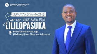 🔴LIVE SALASALA SDA CHURCH  IBADA YA MAOMBI JUMATANO  PR METHUSELA MASUNGA  25092024 [upl. by Jessalyn253]