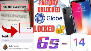 HOW TO OPENLINE IPHONE 6S TO IPHONE 14 PRO MAX  GLOBE LOCKED  FACTORY UNLOCKED IN JUST A MINUTE😍 [upl. by Etnuahc557]