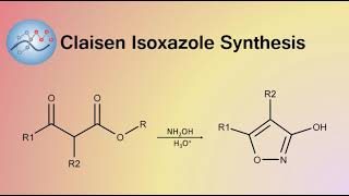 Claisen Isoxazole Synthesis Mechanism  Organic Chemistry [upl. by Marieann]