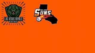 ABA BASKETBALL Chula Vista Suns 31  Las Vegas Royals 12 [upl. by Derwin589]