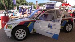 Peugeot 205 T16 Group B idle and revving sounds [upl. by Ainevuol]