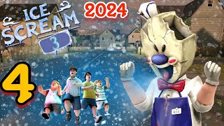 ICESCREAM 3 NEW UPDATE 2024  ICESCREAM 3 PART 4 [upl. by Penn]