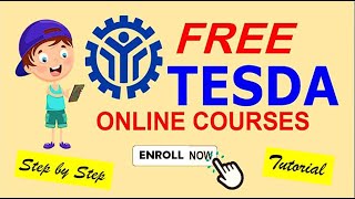 HOW TO ENROLL IN TESDA ONLINE PROGRAM FOR FREE  STEP BY STEP PROCESS  SEE LIST OF FREE COURSES [upl. by Caterina95]