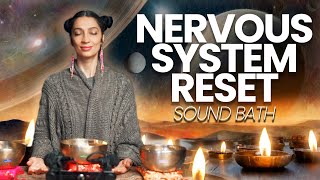 Parasympathetic Nervous System Healing Frequency Music  Sound Bath Meditation 1 Hour [upl. by Ninette]