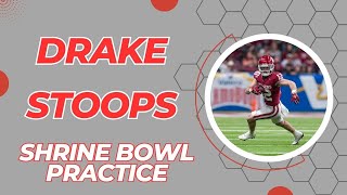 Oklahoma WR Drake Stoops 1v1 Reps During Shrine Bowl Practice [upl. by Duaner418]