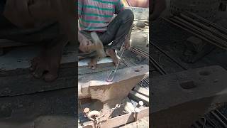 CENTRING HOOK MAKING TWINBROTHERSBLACKSMITH KNIFE SHORTS BILLHOOK [upl. by Naeroled849]