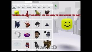 HOW TO BE BODYLESS IN ROBLOX [upl. by Abran]