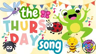 Bubafly TV  Its Thursday Song for kids  Happy Morning  Autism Kids Channel [upl. by Anaj732]