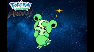 Pokemon Legends Arceus  Massive Mass Outbreak SHINY TEDDIURSA [upl. by Zachary813]