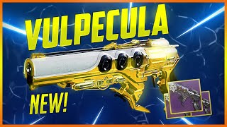 How To Get Vulpecula FAST amp EASY INSANE Stasis Handcannon Perks God Roll Guide  Destiny 2 [upl. by Anyak]