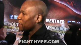 FLOYD MAYWEATHER quotORTIZ WANTS TO BE THE FIRSTIT WONT HAPPENquot [upl. by Ayram]