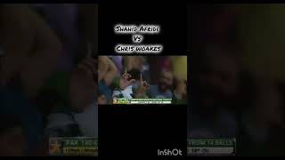 Chris woakes vs Shahid Afridi 🥶cricket shortsviral subscribe [upl. by Denna923]