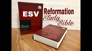 ESV Reformation Study Bible Review [upl. by Leitao]