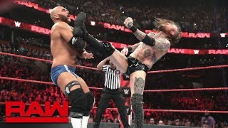 Aleister Black amp Ricochet vs The Revival Raw March 25 2019 [upl. by Beuthel]