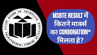 MSBTE exam condonation marks msbte summer 22  msbteexam [upl. by Enyala274]