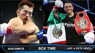 MEXICANO ALBERTO quotVENADOquot LOPEZ CON BOXEO FEO PERO EFECTIVO RETIENE TITULO FIB PLUMA HOY EN NEW YORK [upl. by Zeta140]