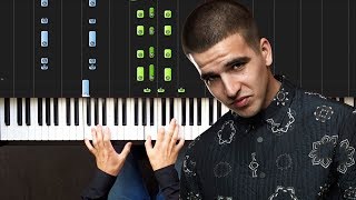 FEDUK  Хлопья летят наверх  Piano Tutorial  Ноты [upl. by Anafetse534]