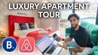 Rent To Rent Tour  My Luxury Serviced Apartment Property  AIRBNB TOUR  Serviced Accommodation UK [upl. by Menken]