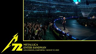 Metallica Enter Sandman Los Angeles CA  August 27 2023 [upl. by Ahselet739]