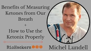 Michel Lundell Ketonix Ketone Breath Meter amp Analyzer Benefits [upl. by Hpesoj]