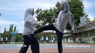 GERAKAN PENCAK SILAT SIMPLE DAN MUDAH  TUGAS PJOK SMA6SKA 12 F4 20242025 [upl. by Zebulen168]