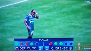 PENALES DEPORTIVO QUITO 3 VS 2 CANTERA ORENSE RESUMEN 16AVOS DE FINAL ASCENSO ECUADOR 2024 [upl. by Eannaj]