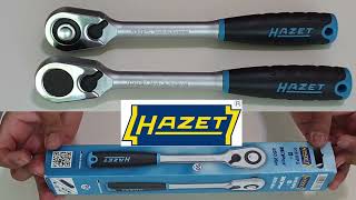 Unboxing of NEW Hazet 12 916HPS  HiPer Quick Release Ratchet 850 Nm Made in Germany [upl. by Waki912]