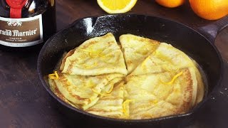 Crêpes Suzette Recipe [upl. by Wadlinger336]