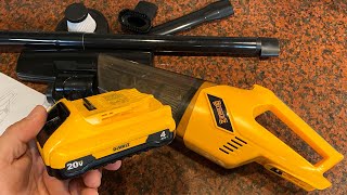 Uses DeWalt Batteries Cordless Handheld Vacuum [upl. by Arhaz]