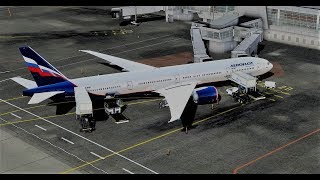 Prepar3d V4PMDG 777300ER Aeroflot Moscow  Dubai Intl Vatsim Full Flight [upl. by Haile]