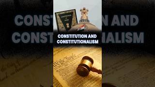 Constitution and Constitutionalism polity upsc psir ias constitution viralreels ytshorts [upl. by Stephannie]