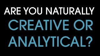 Are you creative or analytical Find out in 5 seconds [upl. by Feil]