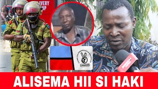 HIVI NDIVYO ALIVYOPOTEZA MAISHA MGOMBEA WA CHADEMA LONGONI quotAquot Dar es salaam [upl. by Hedve241]