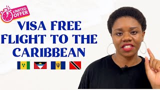 How to get flights to Barbados and the Caribbean VISA FREE nigeriatobarbadosflight [upl. by Ynwat]