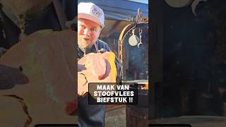 Van sucade stoofvlees naar biefstuk Op de bbq  grillring [upl. by Faxun]