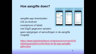 Webinar  Belastingaangifte 2020 [upl. by Avelin]