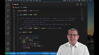 RedBlack Tree Implementation Rep Type Empty Mem  OCaml Programming  Chapter 8 Video 32 [upl. by Snook236]