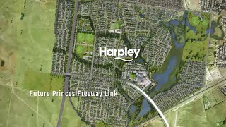 Lendlease  Harpley Master Plan Virtual Fly Through [upl. by Ahsyt461]