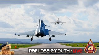 LIVE QRA NORTH POLICING THE SKIES TYPHOON FGR4 amp P8 POSEIDON ACTION • RAF LOSSIEMOUTH 090924 [upl. by Aillicirp]