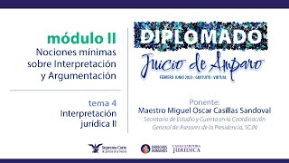 Jueves 24 de febrero de 2022 Diplomado quotJuicio de Amparoquot edición 2022 Módulo II [upl. by Medrek866]