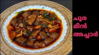 How to make a Fish pickle മീൻ അച്ചാർ Kerala Style RecipeTuna Fishചൂര മീൻ [upl. by Aenea]